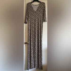 Elegant Floral Maxi Dress